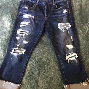 American Eagle jegging crop